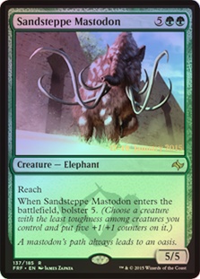 (Promo-Prerelease)Sandsteppe Mastodon/砂草原のマストドン